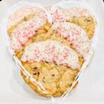 Valentine's Day Dipped Coconut Chocolate Chip Cookies - 6/Pkg