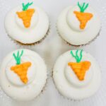 Dairy Free Carrot Cake Cupcakes Nut Free - 4/pk