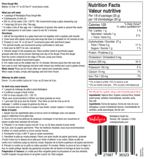 Pizza Dough Mix - Gluten, Grain & Nut Free - Image 2