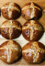 Hot Cross Buns - 6/pkg