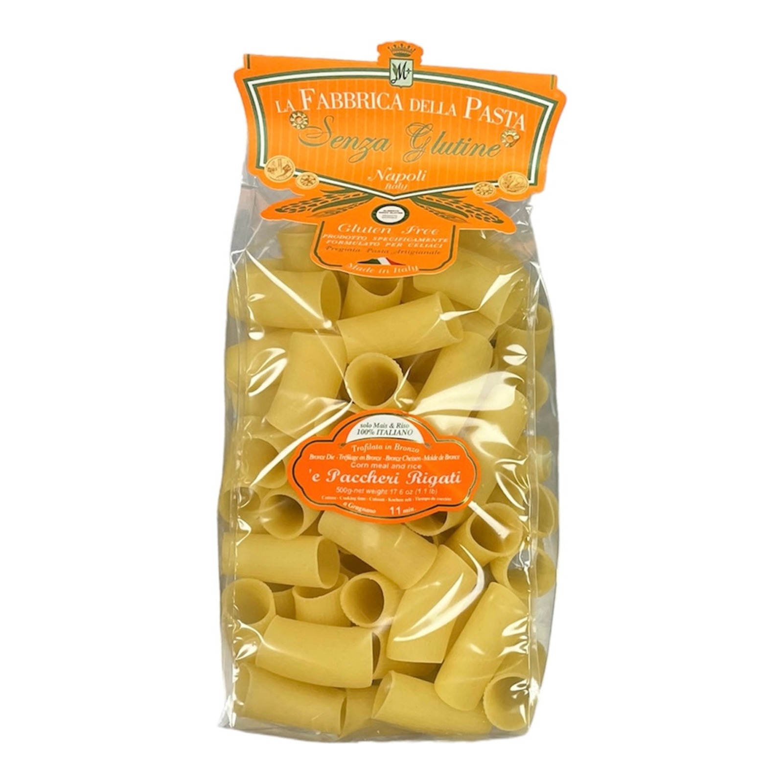 Paccheri Rigati - Sold by Box of 6 — gluten free — Joanie’s Pastries wholesale